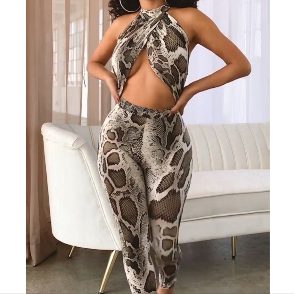 BRAND NEW❗️Dreamy Serpent Snake Jumpsuit